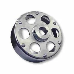Discount 🤩 AZUSA 6" Brake Drum, Chrome Plated W/ Riveted Uni-Hub, 1" Bore 🎁