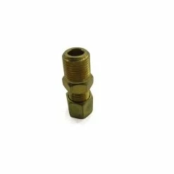Cheapest โญ AZUSA Male Connector Brass Fitting, 3/16" Tube To 1/8" N.P.T. ๐