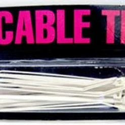 Budget ❤️ OMB Warehouse Hot White 6" Cable Ties 😉