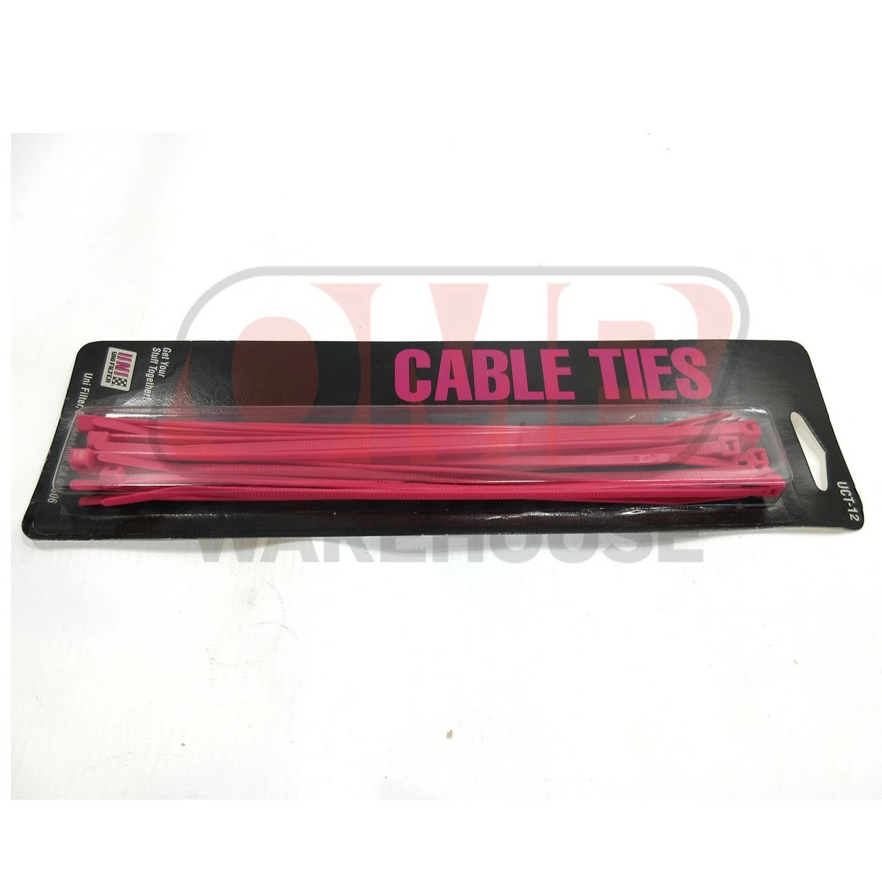 Deals 🛒 OMB Warehouse Hot Pink 8" Cable Ties 👏